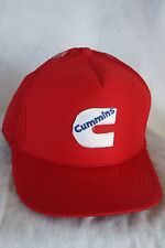  CUMMINS DIESES (C) LOGO HAT ADJUSTABLE SNAP  SIZING, COLOR  BRIGHT RED picture