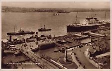 RPPC WWI Port Liverpool Ship Landing Stage c1917 England UK Real Photo Postcard picture