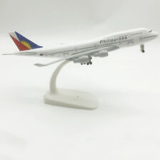 20cm PHILIPPINES Airlines Boeing 747 B747 Airplane Model Plane Alloy w Wheels picture