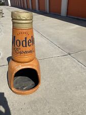 MODELO ESPECIAL CERVEZA BEER PLASTIC CHIMINEA STORE HOLDER DISPLAY picture