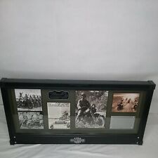 Harley Davidson 2010 Military Archive Collection WWII 1942 WLA 23x12 SHADOW BOX picture