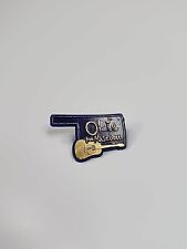 PLASTIC Okie from Muskogee Travel Souvenir Lapel Pin  Oklahoma picture