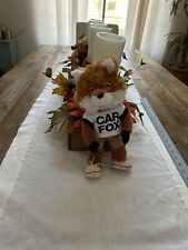 CarFax 10in. CAR FOX Mascot Plush Promo Advertising Stuffed Animal Show Me the picture