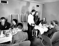  Pan Am Clipper photo Boeing B-314 Interior Dining Set up Flying Boat 1940 8x10