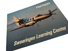 Swearingen Plane Learning Center Brochure 1970s Flight Safety International picture