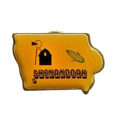 Vintage Shenandoah Iowa Travel Souvenir Pin picture