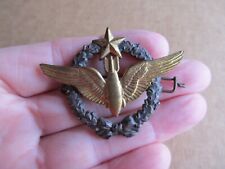 Rare French Air Force Navigator Bombardier Badge Pin - Drago Paris France picture