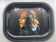 2X Pcs Rolling Tray Bob Marley picture