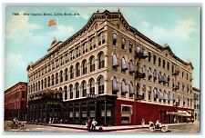 Little Rock Arkansas Postcard New Capitol Hotel Exterior Building c1910 Vintage picture