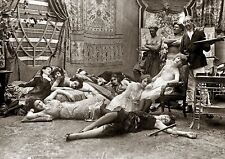 1918 FRENCH OPIUM Den Drug Party Classic Historic Picture Photo 5x7 picture