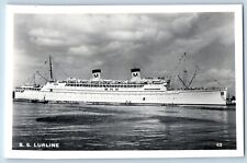 Steamer Ship Postcard RPPC Photo S S Lurline  c1940's Unposted Vintage picture