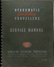 Hamilton Standard Propellers Service Manual 140B Hydromatic Feathering 1944 picture