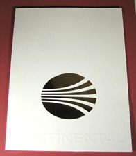 Continental Airlines promo, 