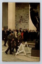 President Valery Giscard d'Estaing With Jimmy Carter, People, Vintage Postcard picture
