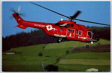 Airline Postcards   Bond Helicopters Aerospatiale AS332L Super Puma   G-PUMA picture