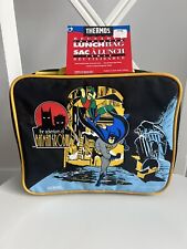 Vintage  Adventures Of Batman & Robin Thermos Lunch box 1995 NEW WITH TAG 👀 picture