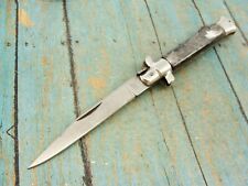 VINTAGE ITALY FOLDING TACTICAL LOCKBACK JACK POCKET KNIFE SURVIVAL KNIVES TOOLS picture
