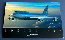 Boeing 747-400 Postcard - Boeing Issued 2003 picture