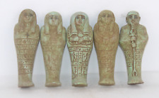5 OF RARE ANCIENT EGYPTIAN ANTIQUE Tomb Ushabti Shabti Pharaonic Statues (A004+) picture