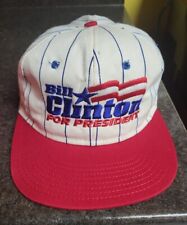 Scarce Official 1992 Bill Clinton For President Hat, Southwest Specialties ARK picture