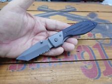 Kabar Warthog Pocket Knife Liner Lock Combo Edge Tanto Blade 3075 picture