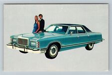 1975 Ford LTD Landau, 4-Dr Pillared Hardtop, Automobile, Vintage Postcard picture