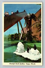 Tampa, FL-Florida, Busch Gardens, Escalator, c1967 Vintage Souvenir Postcard picture