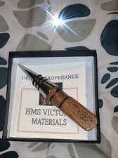 WINESTOPPER WITH OAK HANDLE FROM HMS VICTORY WOOD WITH COA  SEE PHOTO'S  picture