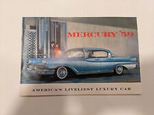 1959 MERCURY: CAR / AUTO DEALER SALES BROCHURE  FOLD-OUT picture