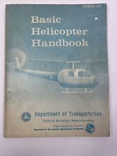Basic Helicopter Handbook 1973 Dated DOT FAA  AC 61-13A  picture