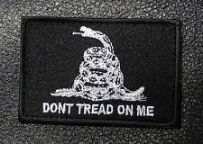 Don't Tread On Me Tactical Patch EMBROIDERED 3  INCH HOOK LOOP PATCH picture