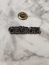 Vintage Georgia Peach Lapel Pin Plastic State Of Georgia Hat Pin  picture