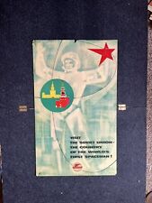 Original 1970s USSR Communist Travel Poster - Intourist Advertising picture