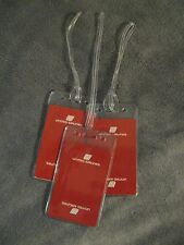 United Airlines UA UAL Airplane Vintage Playing Card Luggage Name Tag Tags (3) picture