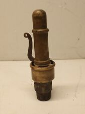 Vintage Brass Pressure Release Valve American Steam & Gauge Co whistle picture