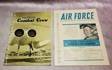 COMBAT CREW - STRATEGIC AIR COMMAND MAGAZINE - OCTOBER 1955 - WITH BONUS picture