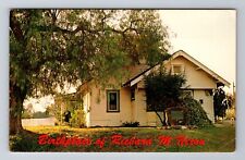 Yorba Linda CA-California, Birthplace Of Richard Nixon, Vintage Postcard picture