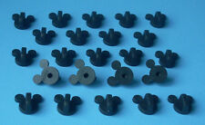 100 Quality Firm Gripping Disney Pin Trading Mickey Head Rubber Pin Backs picture