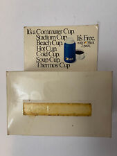 Merit Cigarettes Commuter Cup/Hot/Cold Thermos NIP 1991 picture