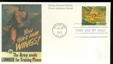 1997 First Day of Issue - Postage Stamp - Boeing-Stearman Kaydet - Mystic picture