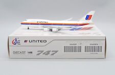 United Airlines B747-400 Reg: N183UA Scale 1:400 JC Wings Diecast XX40087 picture