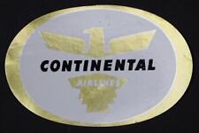 Continental Airlines Vintage Luggage Decal sf4LT picture