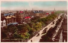 Lord Street, Southport, England, 1929, Hand Colored, Real Photo Postcard, Used picture