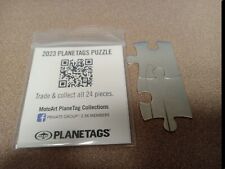 7a & 7b Puzzle Piece - Plane Tag / Planetags picture