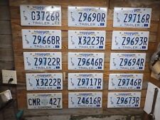 2018 Mississippi expired lot of (50) guitars Craft License plates G3726R picture