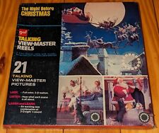 1973 gaf Talking View Master Reels The Night Before Christmas, Factory Sealed  picture