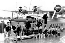  Pan Am Clipper Sikorsky S-42 Airplane Flying Boat 1935s in Honolulu  photo    picture