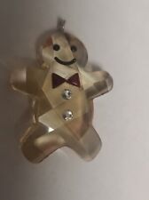  Swarovski Crystal Ornament Twinkling Georgie the Gingerbread Man 2010 Signed  picture