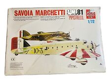 Savoia Marchetti S.M.81 “PIPISTRELLO” 1/72 Model Jet Military Rare  Vintage picture