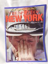 The Spirit of New York 9/11 Memorial Magazine picture